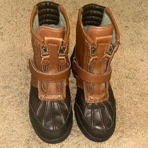Polo Ralph Lauren  Conquered High Duck Boots size 4.5M